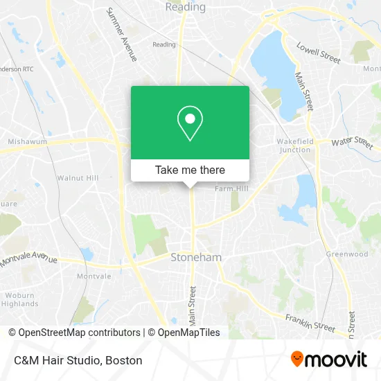 C&M Hair Studio map
