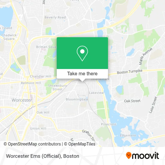 Worcester Ems (Official) map