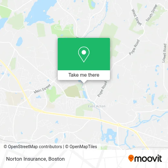 Norton Insurance map