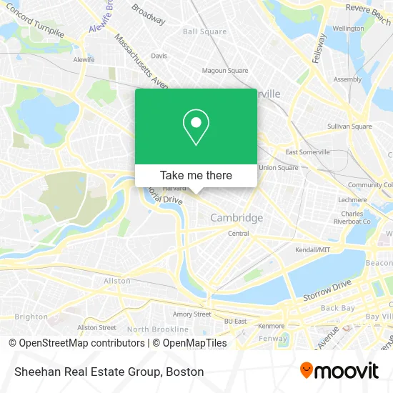 Sheehan Real Estate Group map