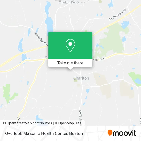 Overlook Masonic Health Center map