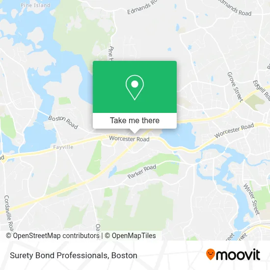 Surety Bond Professionals map