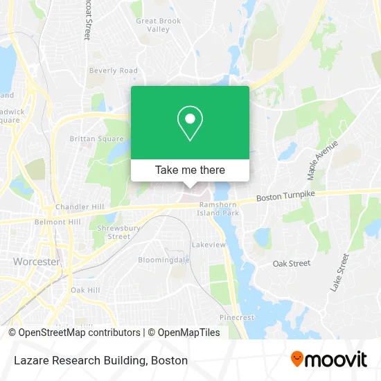 Lazare Research Building map
