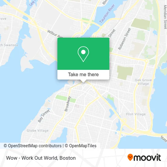 Wow - Work Out World map