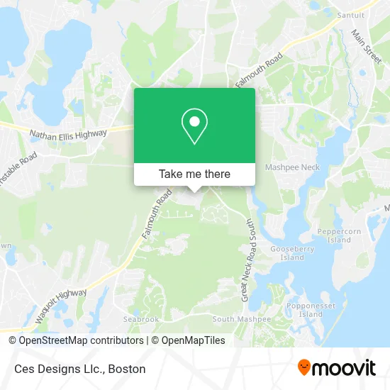 Ces Designs Llc. map