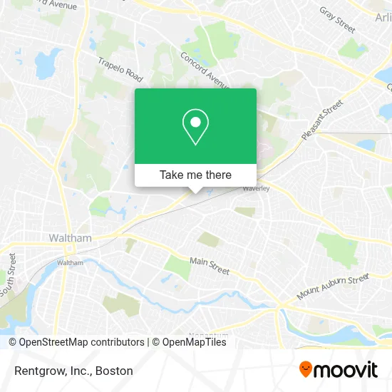Rentgrow, Inc. map