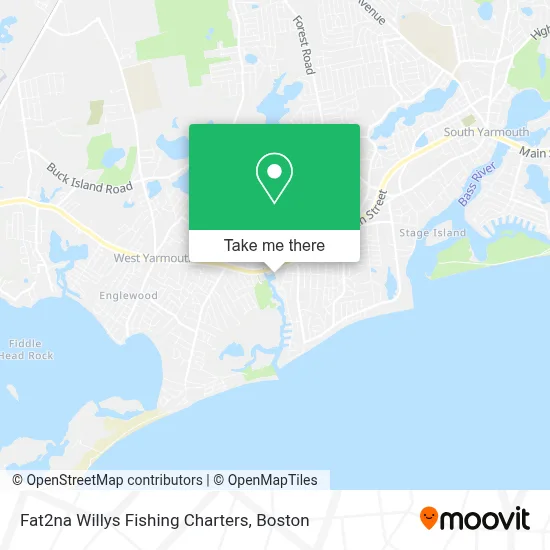Fat2na Willys Fishing Charters map