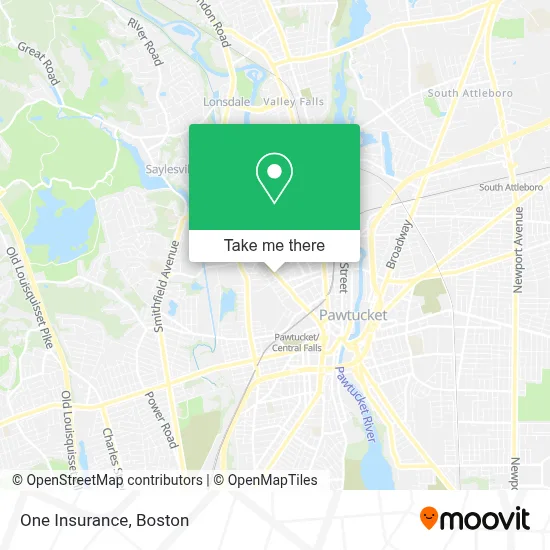 One Insurance map