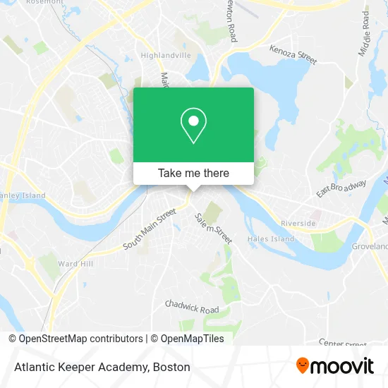Atlantic Keeper Academy map