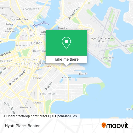 Hyatt Place map