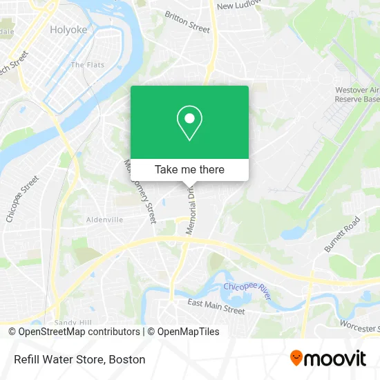 Refill Water Store map