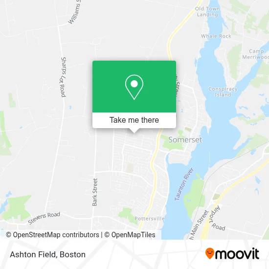 Ashton Field map