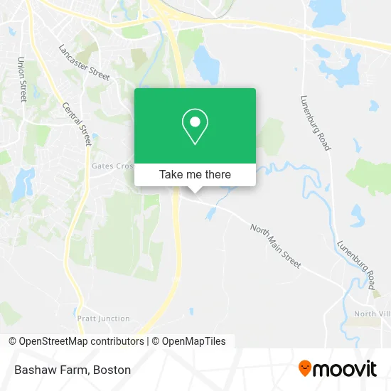 Bashaw Farm map