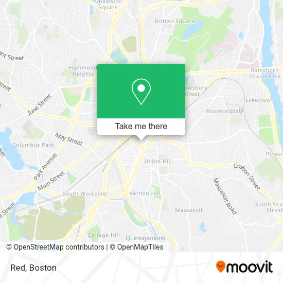 Red map