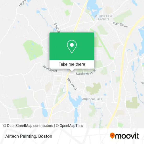 Alltech Painting map