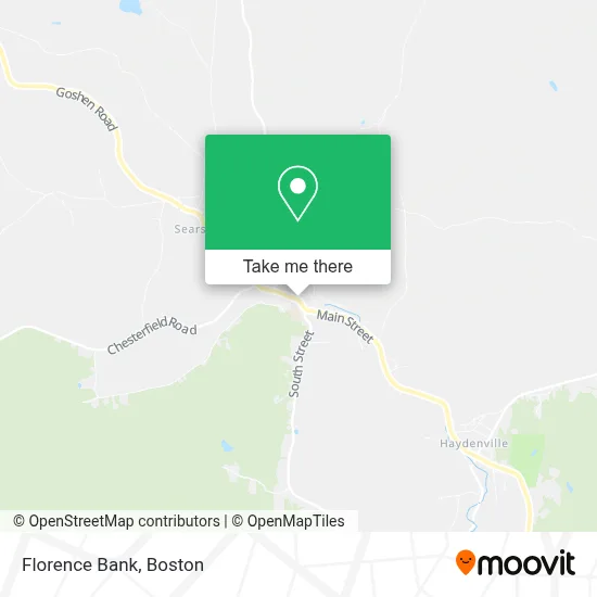 Florence Bank map
