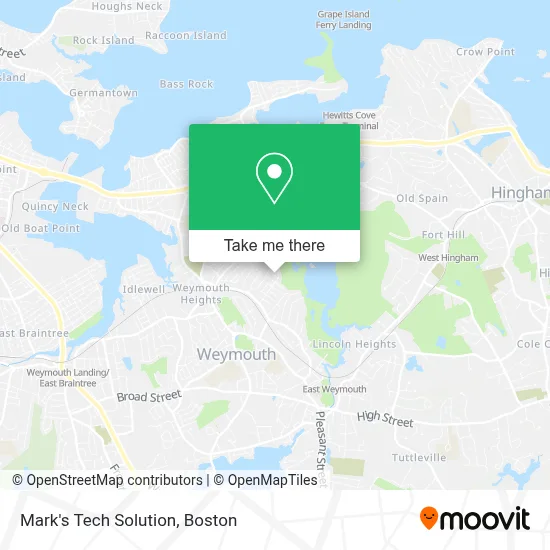 Mark's Tech Solution map