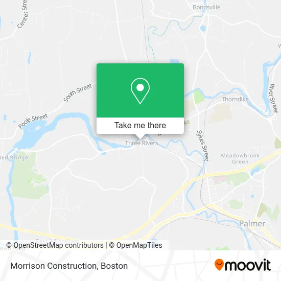 Morrison Construction map