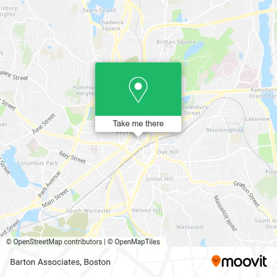 Barton Associates map