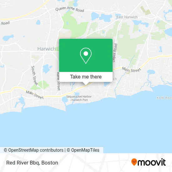 Red River Bbq map