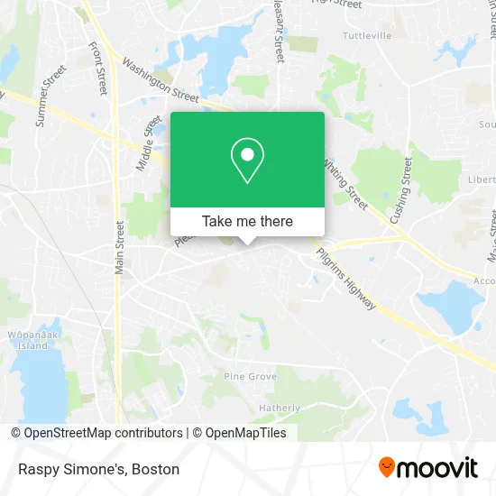 Raspy Simone's map