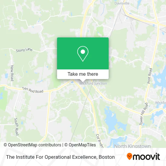 The Institute For Operational Excellence map