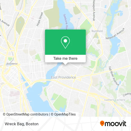 Wreck Bag map