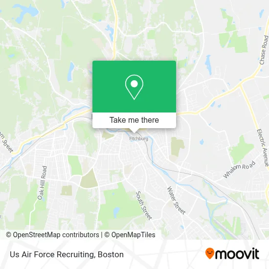 Us Air Force Recruiting map