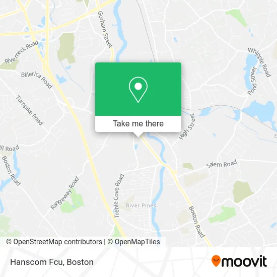 Hanscom Fcu map