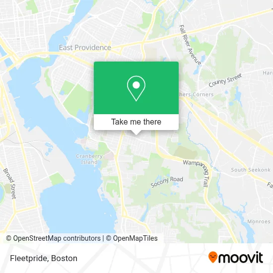 Fleetpride map