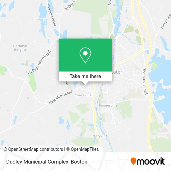 Dudley Municipal Complex map