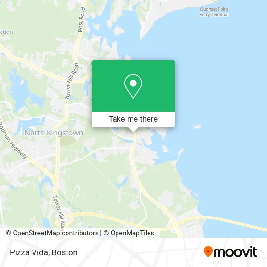 Pizza Vida map
