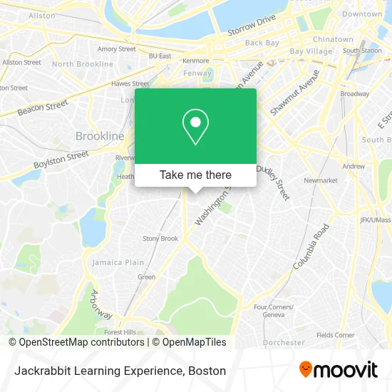 Jackrabbit Learning Experience map