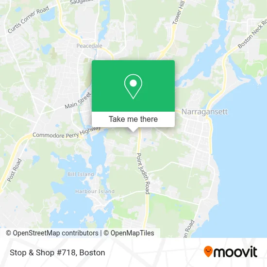 Stop & Shop #718 map