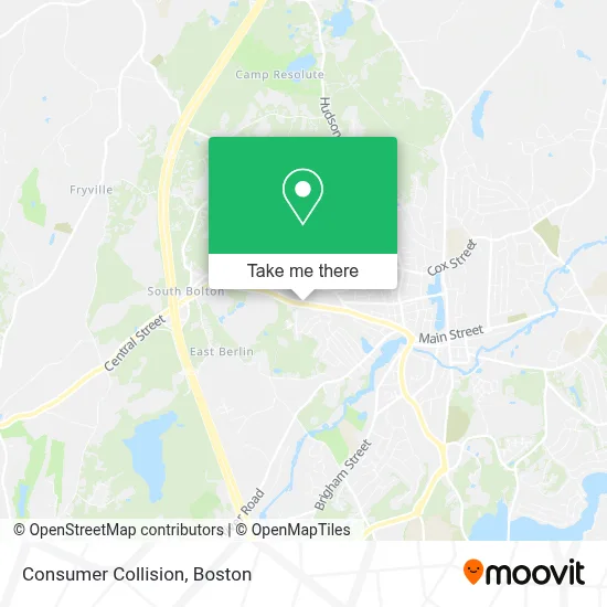 Consumer Collision map