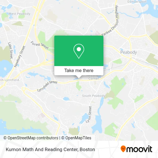 Kumon Math And Reading Center map