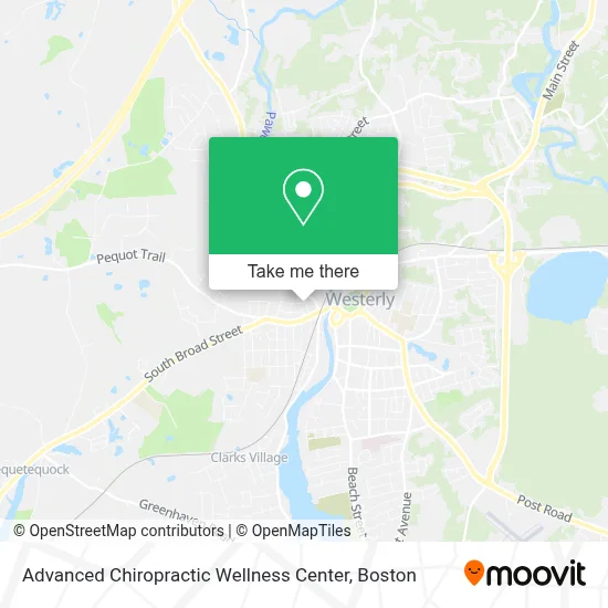 Advanced Chiropractic Wellness Center map