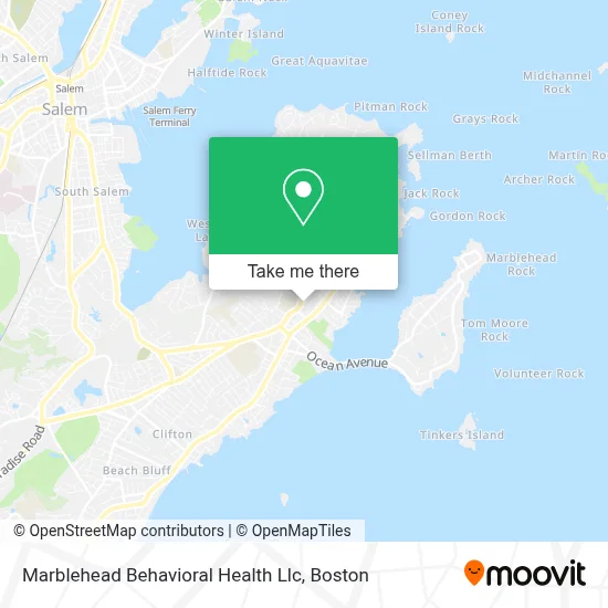 Marblehead Behavioral Health Llc map