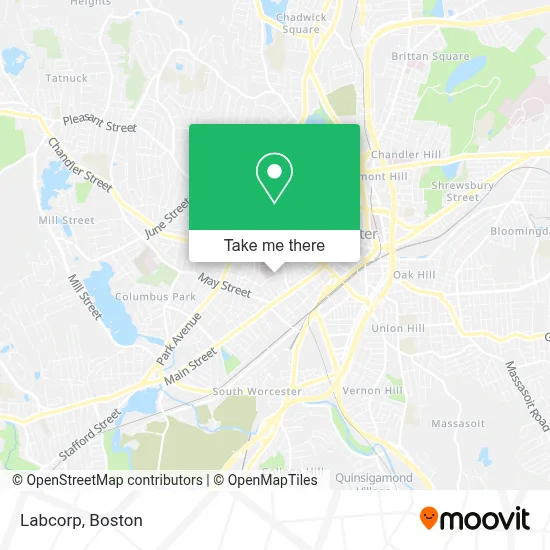 Labcorp map
