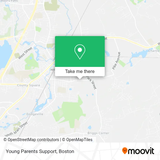 Young Parents Support map