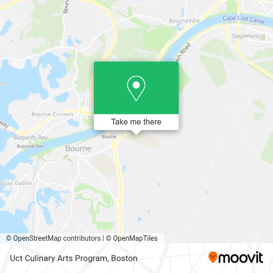 Uct Culinary Arts Program map