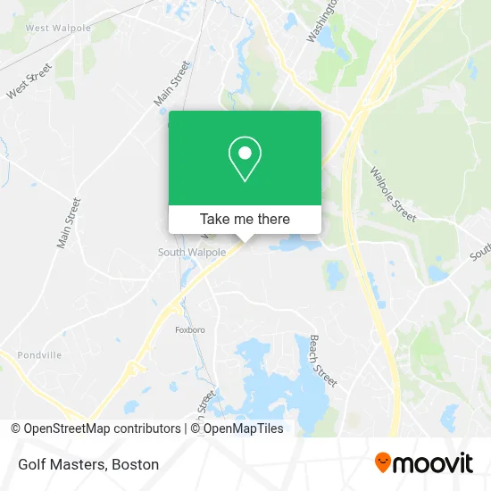 Golf Masters map