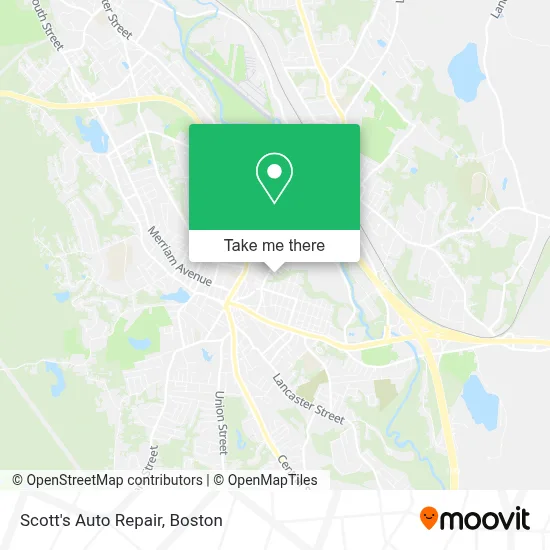 Scott's Auto Repair map
