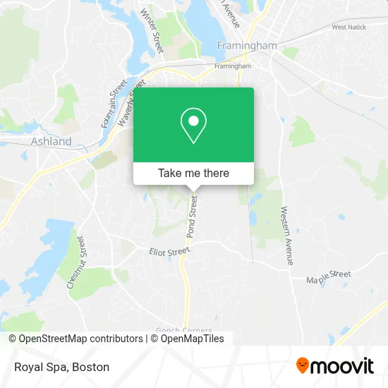 Royal Spa map