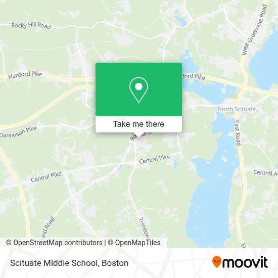 Scituate Middle School map