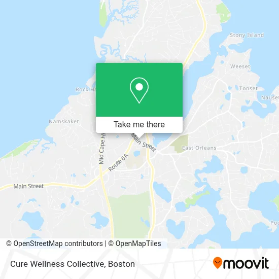 Cure Wellness Collective map