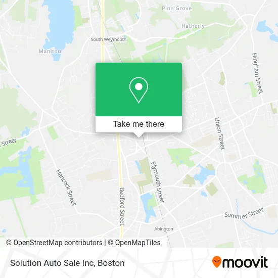 Solution Auto Sale Inc map