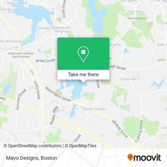 Mayo Designs map