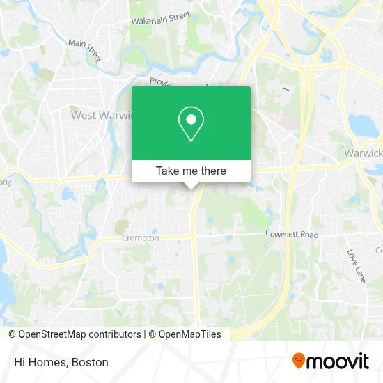 Hi Homes map