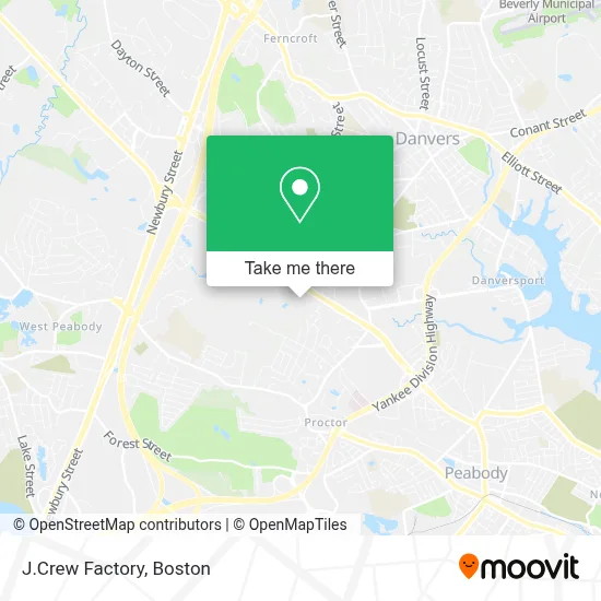 J.Crew Factory map